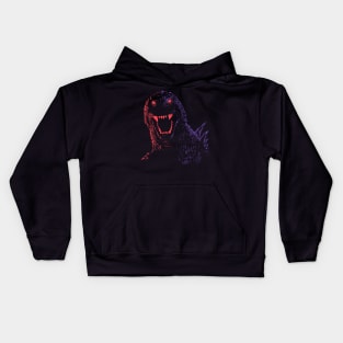 lizard night Kids Hoodie